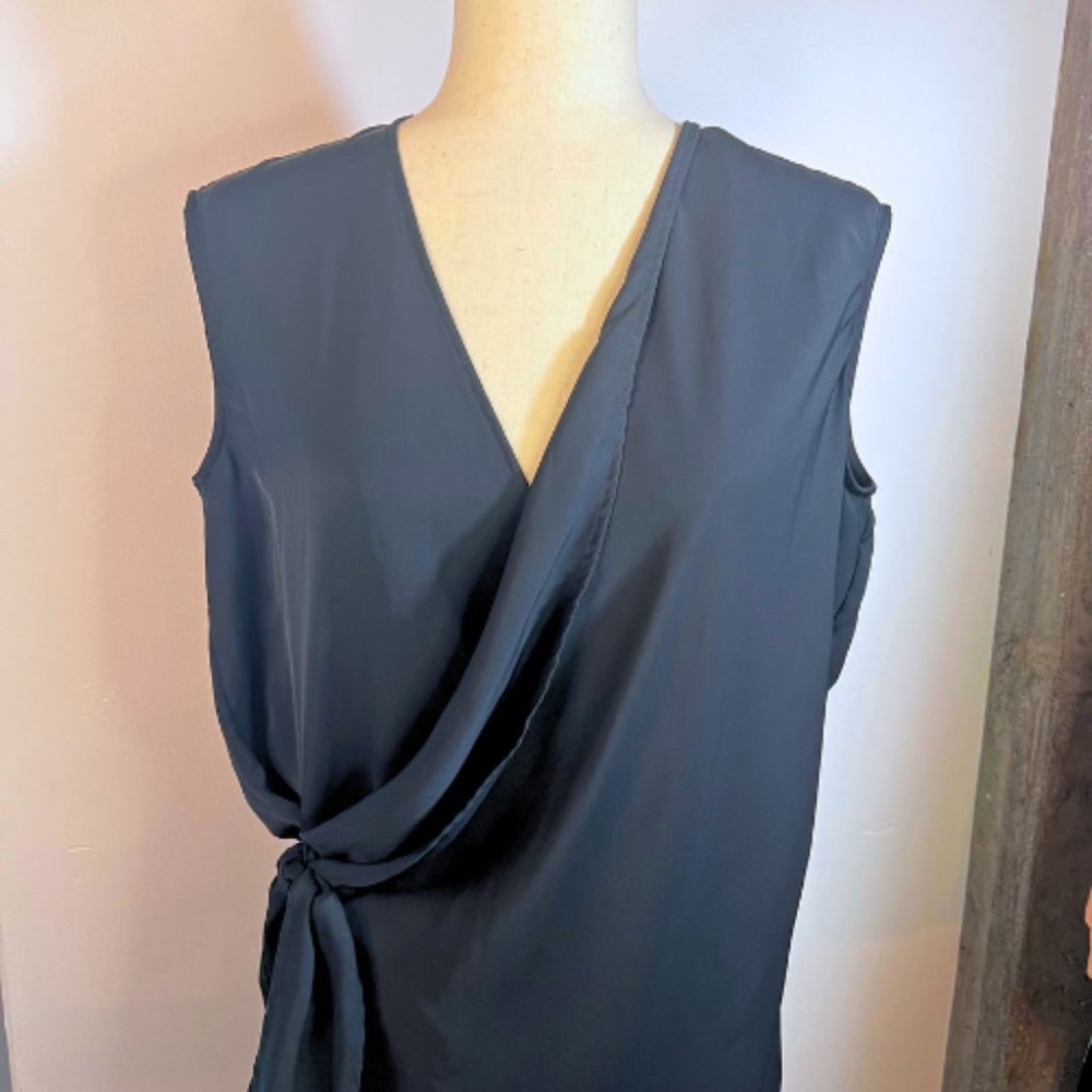 ALL SAINTS Black Aurie Dress Size Size 6 - Picture 5 of 10